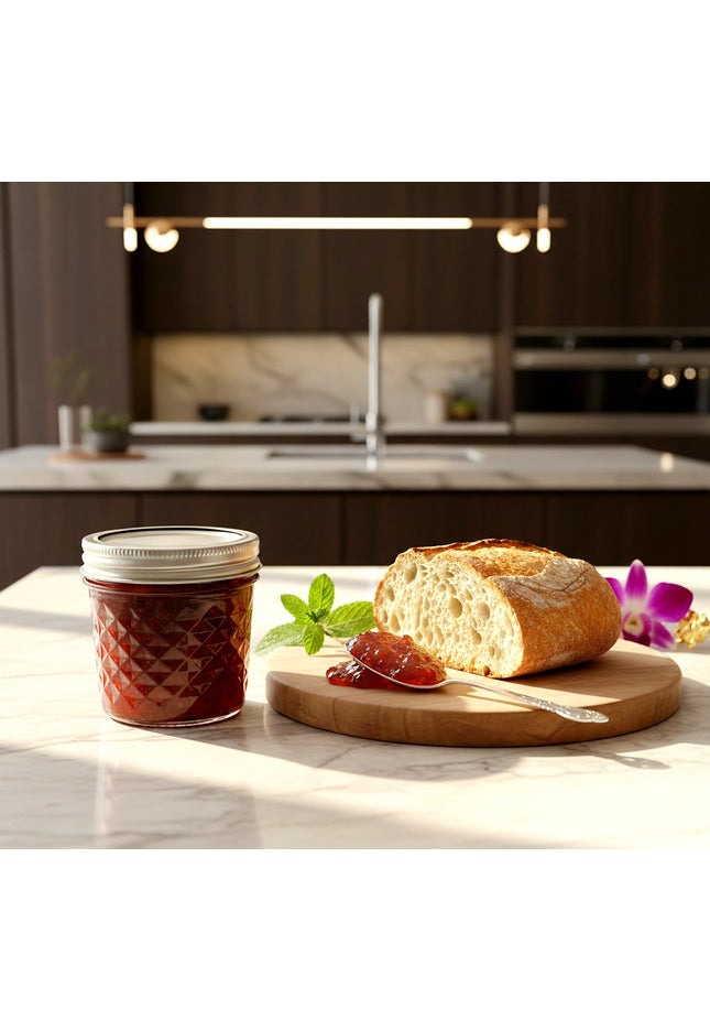 Infused Gourmet Jam – 1,000mg THC 4 Oz (Strawberry)