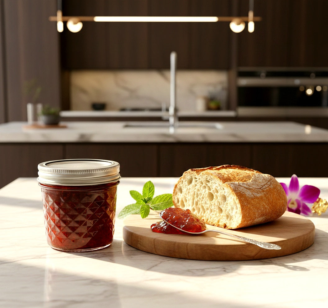 Infused Gourmet Jam – 1,000mg THC 4 Oz (Strawberry)