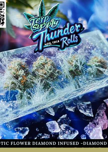 Pre Roll .5G Diamond Infused Diamond Caviar