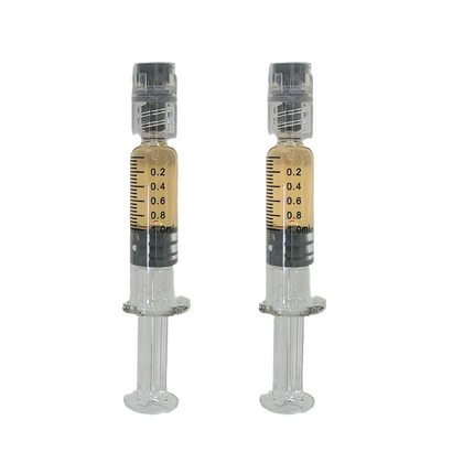 Syringe amber D9 distillate 