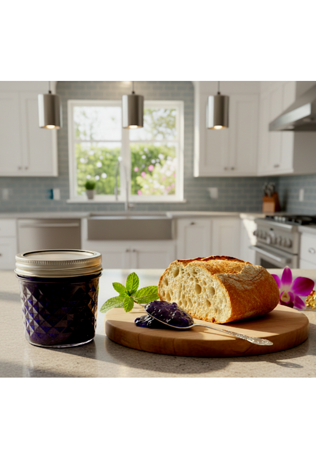 blueberry jam in jar for sale online